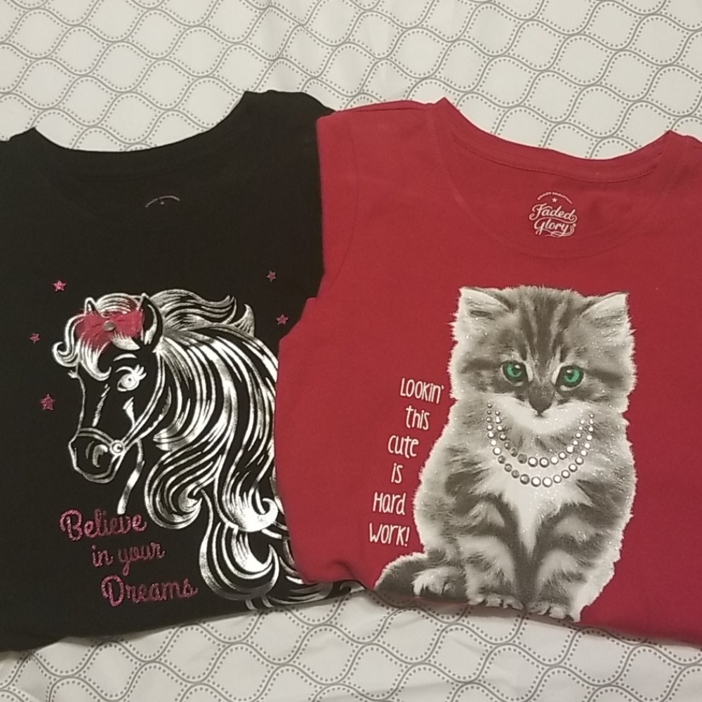 2 long sleeve shirts  6-6x
